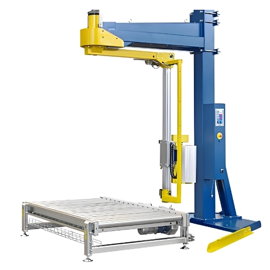  M&aacute;y quấn căng b&agrave;n xoay tự động 