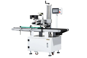 Labeler Botol Bulat Otomatis Ringkas dengan Laser Coder