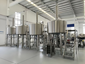 5000 l (50 hL) schl&uuml;sselfertiges Sudhaussystem 