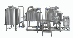 500L / 5BBL kahden astian panimoj&auml;rjestelm&auml; 