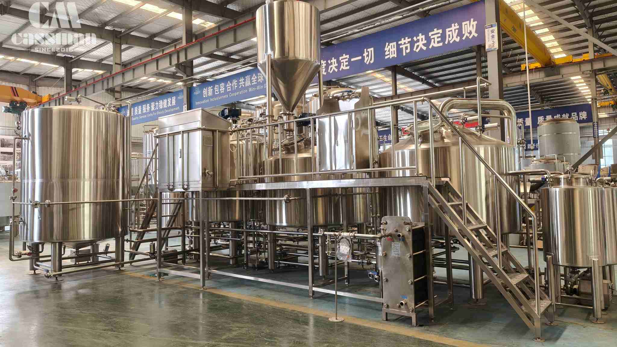 Dari Rekomendasi Lokal hingga Kunjungan Pabrik: Bagaimana Pabrik Bir Kanada Memilih Pabrik Bir Berpemanas Uap 2500L Kustom Cassman